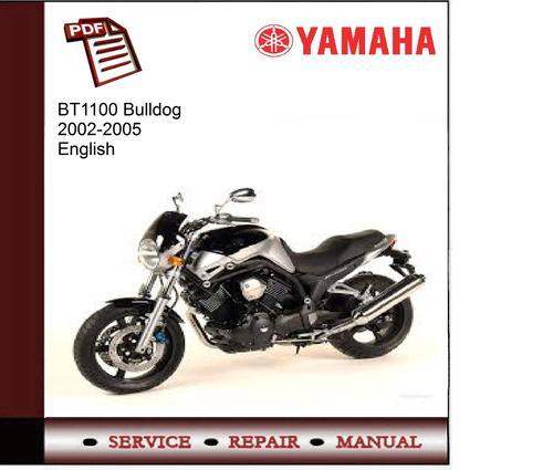 Product picture Yamaha BT1100 Bulldog 02-05 Workshop Service Manual 