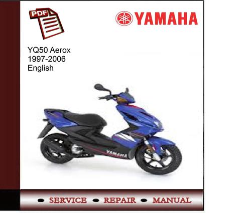 Product picture Yamaha YQ50 Aerox 1997-2006 Workshop Service Manual 