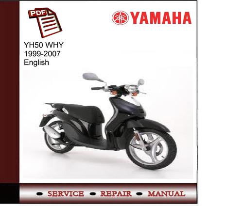 Product picture Yamaha YH50 WHY 1999-2007 Service Manual