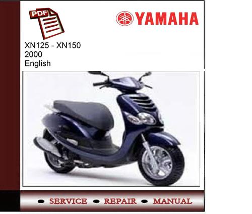 Product picture Yamaha XN125 - XN150 2000 Service Manual