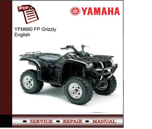 Product picture Yamaha YFM660 FP Grizzly Service Manual 