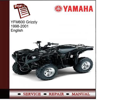 Product picture Yamaha YFM600 Grizzly 1998-2001 Service Manual 