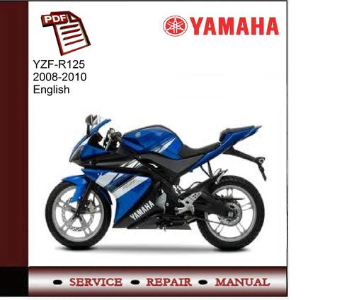 Product picture Yamaha YZF-R125 2008-2010 Service Manual 