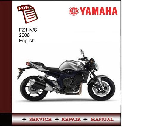 Product picture Yamaha FZ1-NS 2006 Service Manual