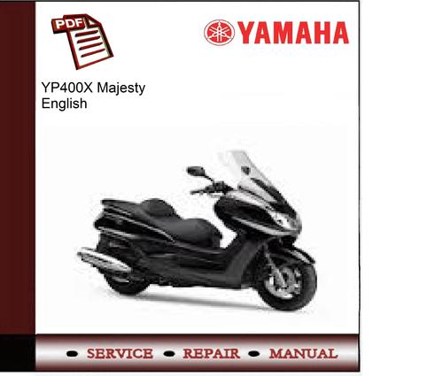 Product picture Yamaha YP400X Majesty Service Manual 