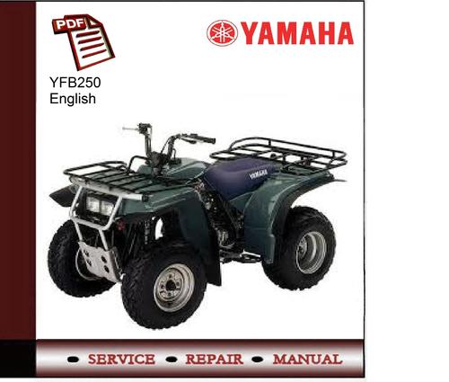 Product picture Yamaha YFB250 Service Manual 