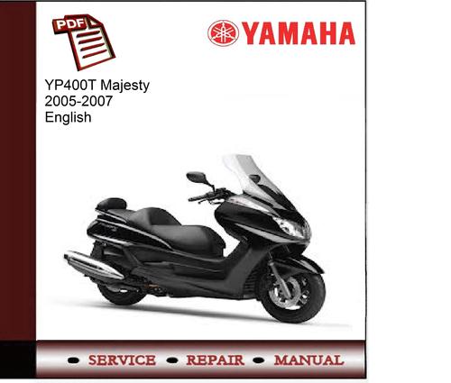 Product picture Yamaha YP400T Majesty 2005-2007 Service Manual 