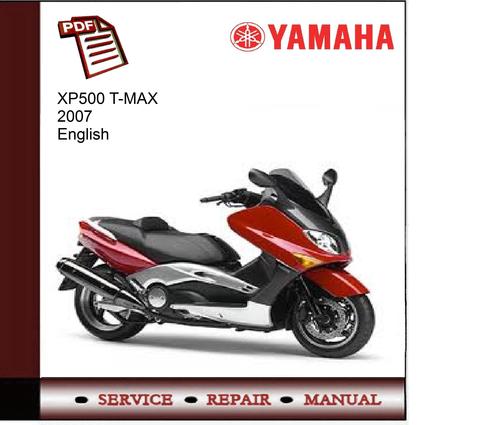 Product picture Yamaha XP500 T-Max 2007 Service Manual 
