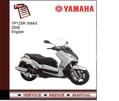 Product picture Yamaha YP125R XMAX 2006 Service Manual 