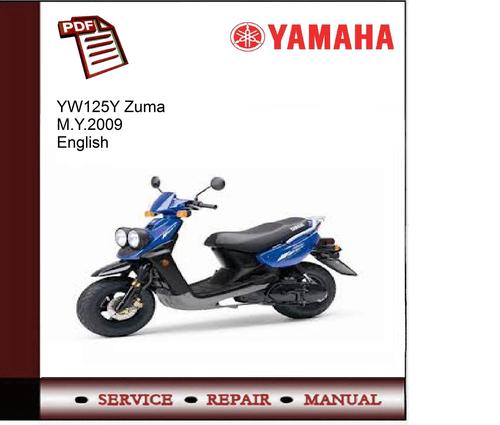Product picture Yamaha YW125Y Zuma M.Y.2009 Service Manual