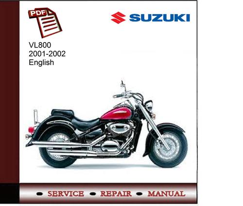 Product picture Suzuki VL800 2001-2002 Service Manual 