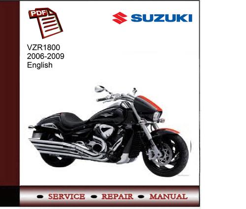 Product picture Suzuki VZR1800 2006-2009 Service Manual 