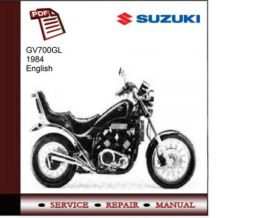 Product picture Suzuki GV700GL 1984 Service Manual