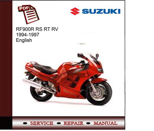 Product picture Suzuki RF900R RS RT RV 94-97 Service Manual 