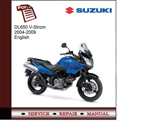 Product picture Suzuki DL650 V-Strom 2004-2009 Service Manual 