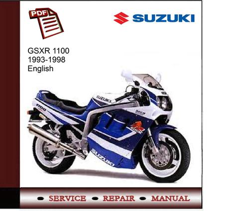 Product picture Suzuki GSXR 1100 93-98 Service Manual 
