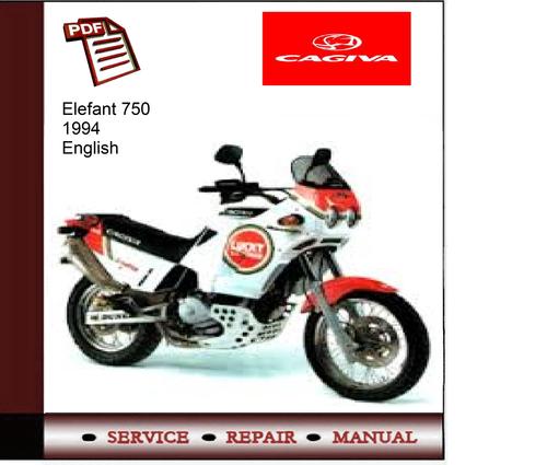 Product picture Cagiva Elefant 750 1994 Service Manual