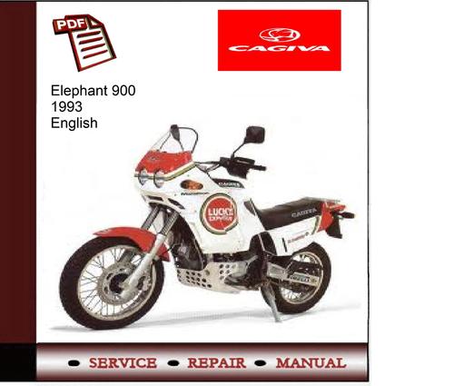 Product picture Cagiva Elephant 900 1993 Service Manual