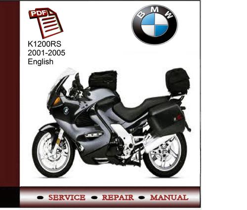 Product picture BMW K1200RS 2001-2005 Service Manual 