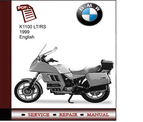 Product picture BMW K1100 LT/RS 1999 Service Manual