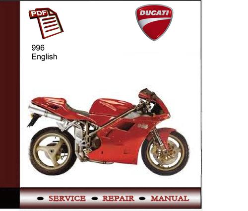 Product picture Ducati 996 Service Manual 