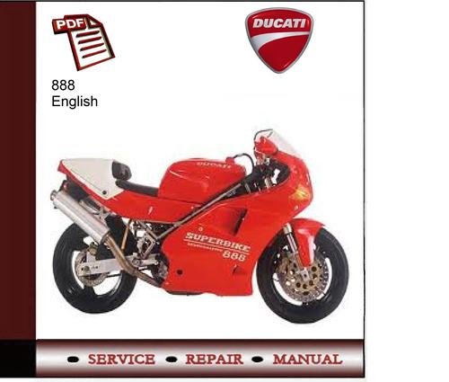 Product picture Ducati 888 Service Manual