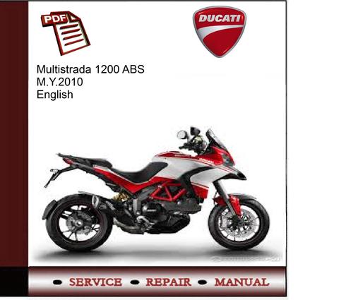 Product picture Ducati Multistrada 1200 ABS M.Y.2010 Service Manual