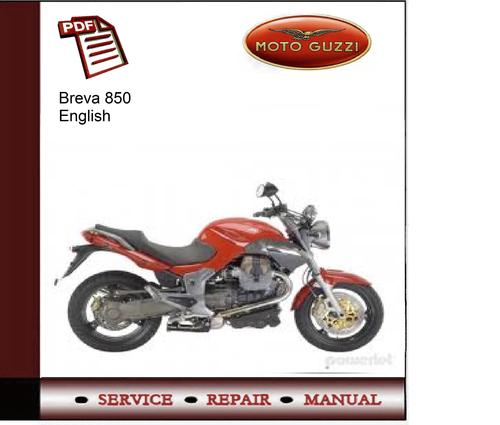 Product picture Moto Guzzi Breva 850 Service Manual
