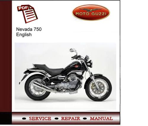 Product picture Moto Guzzi Nevada 750 Service Manual 