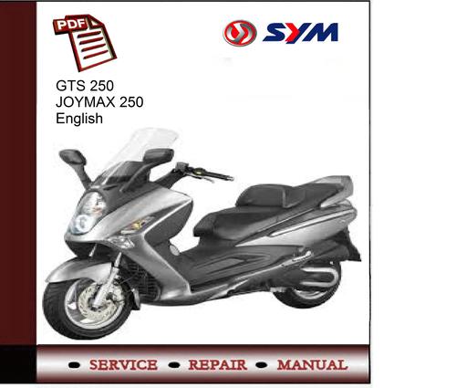 Product picture SYM GTS 250 JOYMAX 250 Service Manual