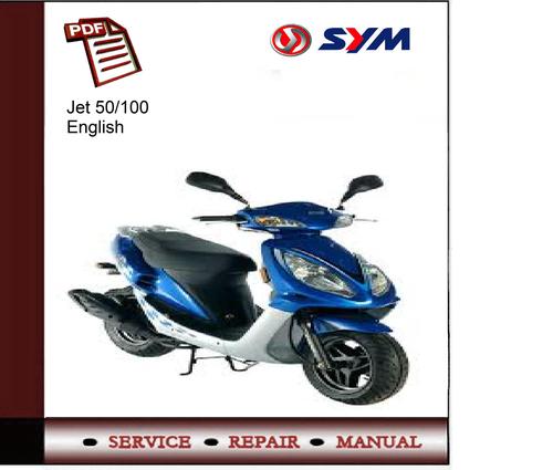 Product picture SYM Jet 50/100 Service Manual
