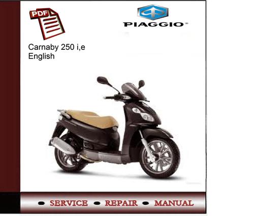 Product picture Piaggio Carnaby 250 i.e Service Manual