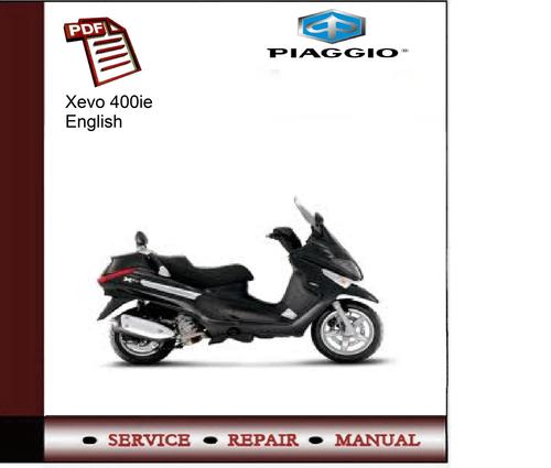 Product picture Piaggio Xevo 400ie Service Manual