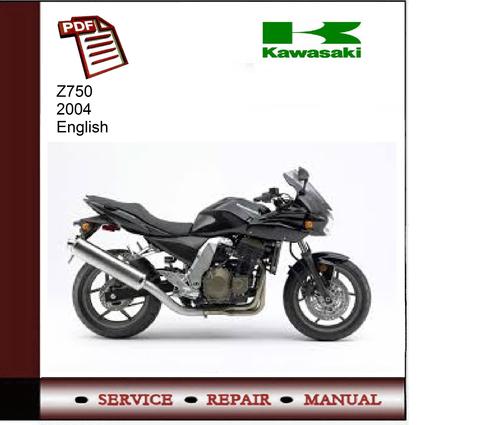 Product picture Kawasaki Z750 2004 Service Manual