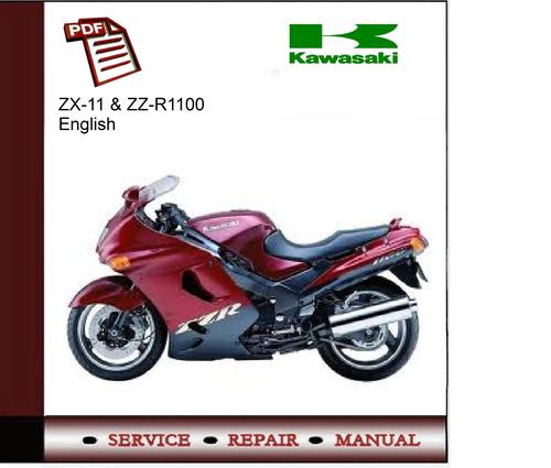 Product picture Kawasaki ZX-11 & ZZ-R1100 Service Manual