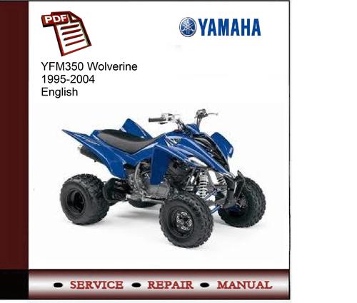Product picture Yamaha YFM350 Wolverine 1995-2004 Service Manual 
