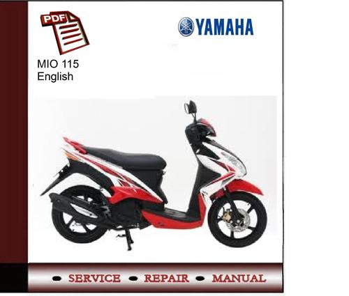 Product picture Yamaha Mio 115 Service Manual