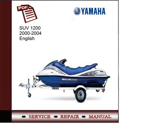 Product picture Yamaha SUV 1200 2000-2004 Service Manual