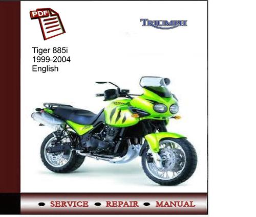 Product picture Triumph Tiger 885i 1999-2004 Service Manual 