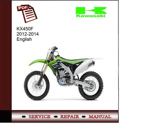 Product picture Kawasaki KX450F 2012-2014 Service Manual