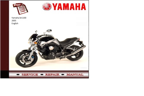 Product picture Yamaha BT1100 05 Supplementary workshop Service Manual