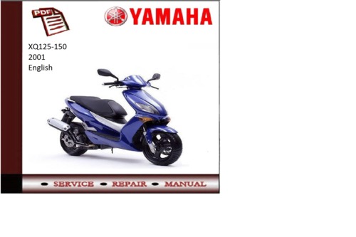 Product picture Yamaha xq125-150 2001 workshop Service repair Manual