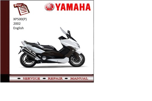 Product picture Yamaha xp500(p) 2002 supplementary Service repair Manual