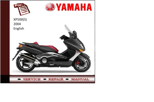 Product picture Yamaha xp500(S) 2004 supplementary Service repair Manual