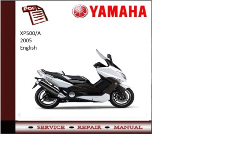 Product picture Yamaha xp500/a 2005 workshop Service repair Manual 