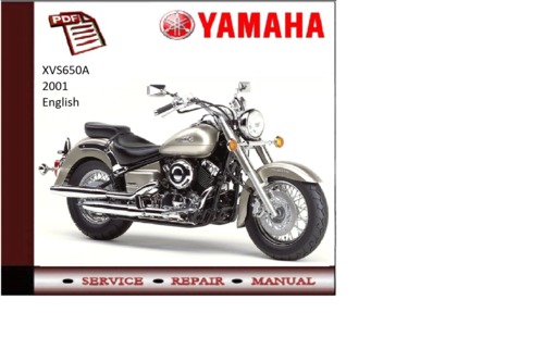 Product picture Yamaha xvs650a 2001 supplementary Service repair Manual