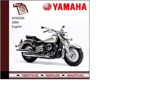 Product picture Yamaha xvs650a 2004 supplementary Service repair Manual