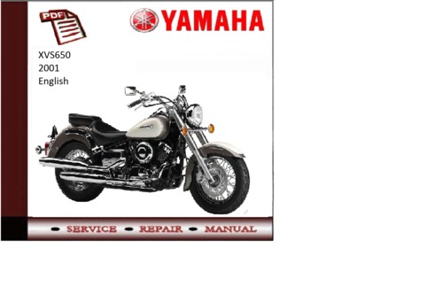 Product picture Yamaha xvs650 2001 supplementary Service repair Manual