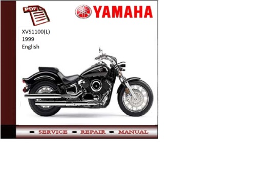 Product picture Yamaha xvs1100(L) 1999 workshop Service repair Manual 
