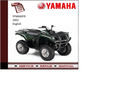 Product picture Yamaha yfm660fr 2002 supplementary Service repair Manual